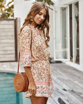 Soleira - Boho Chic Jumpsuit Mini Dress
